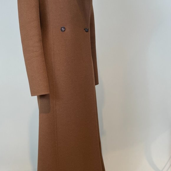 Celine Brown Long Coat - Picture 2 of 16